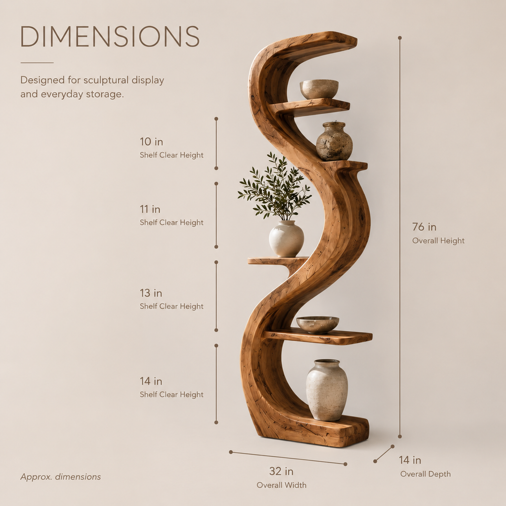 Elara Gallery Display Bookshelf - product image 08