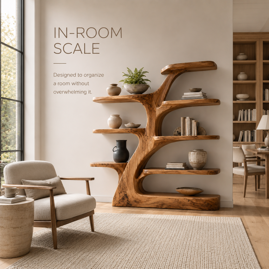 Veyra Soft Curve Bookshelf - product image 04