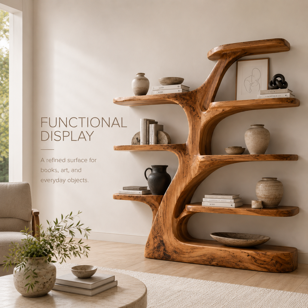 Veyra Soft Curve Bookshelf - product image 07