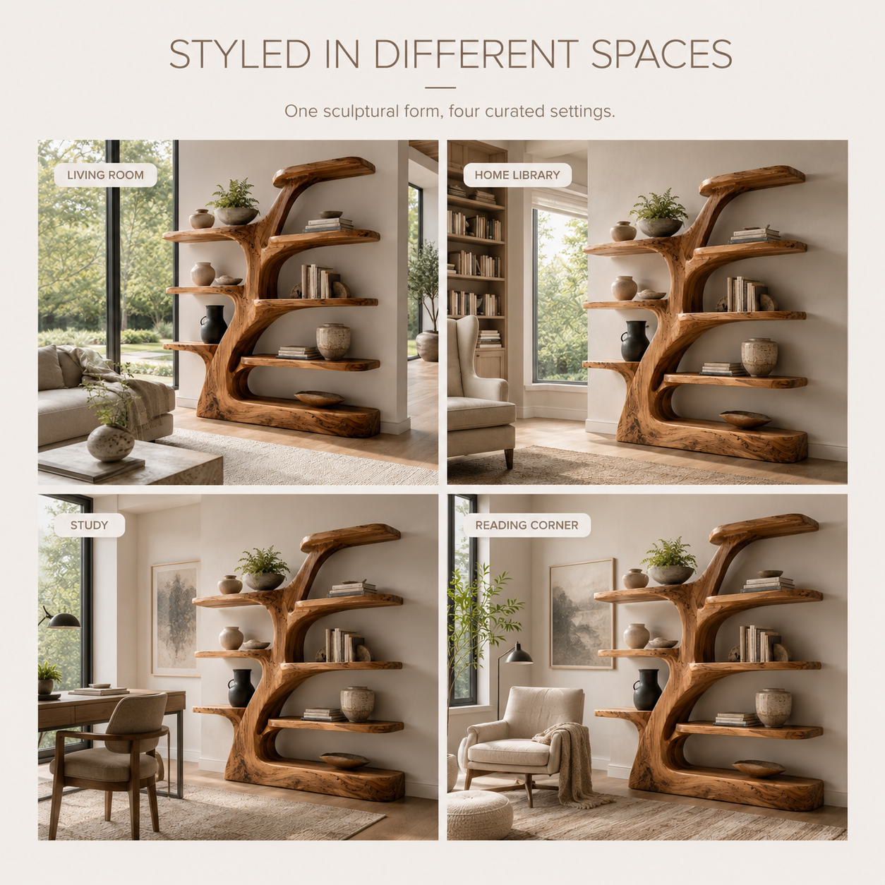 Veyra Soft Curve Bookshelf - product image 11