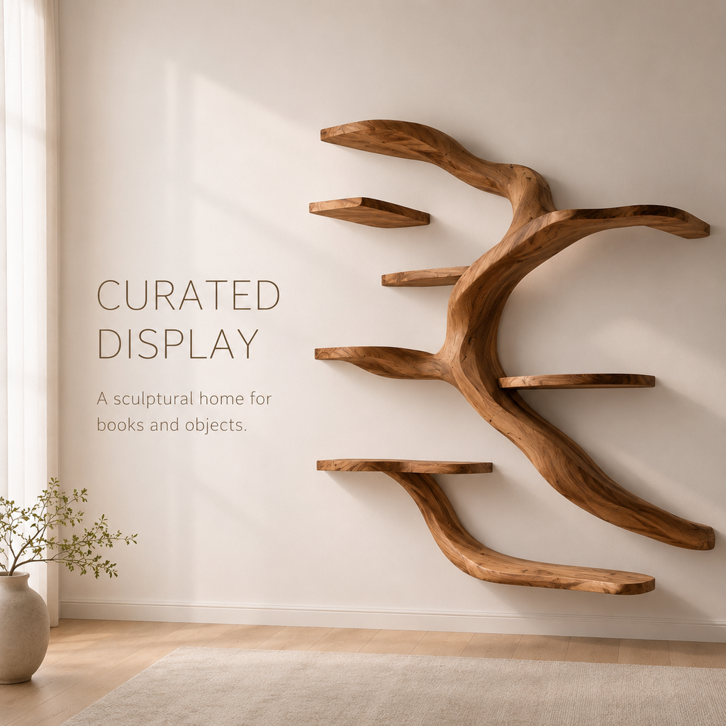 Nolan Arc Wood Bookshelf - product image 03