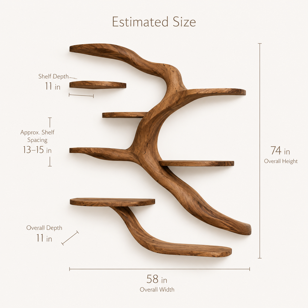 Nolan Arc Wood Bookshelf - product image 08