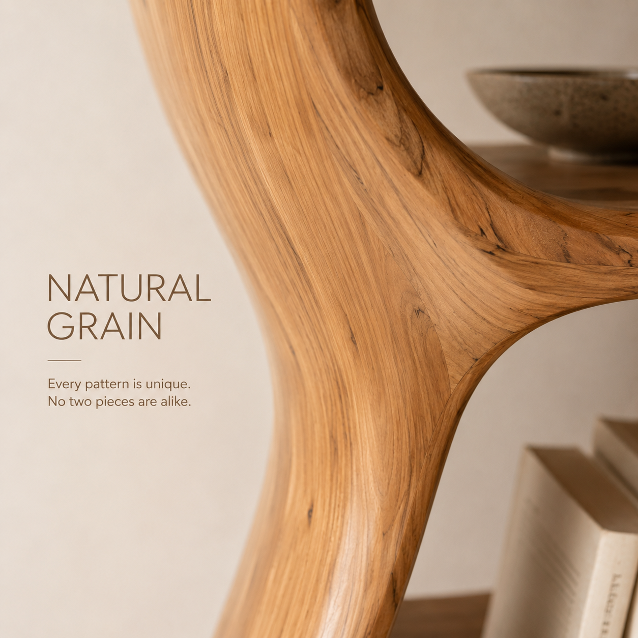 Liora Warm Walnut Bookshelf - product image 05