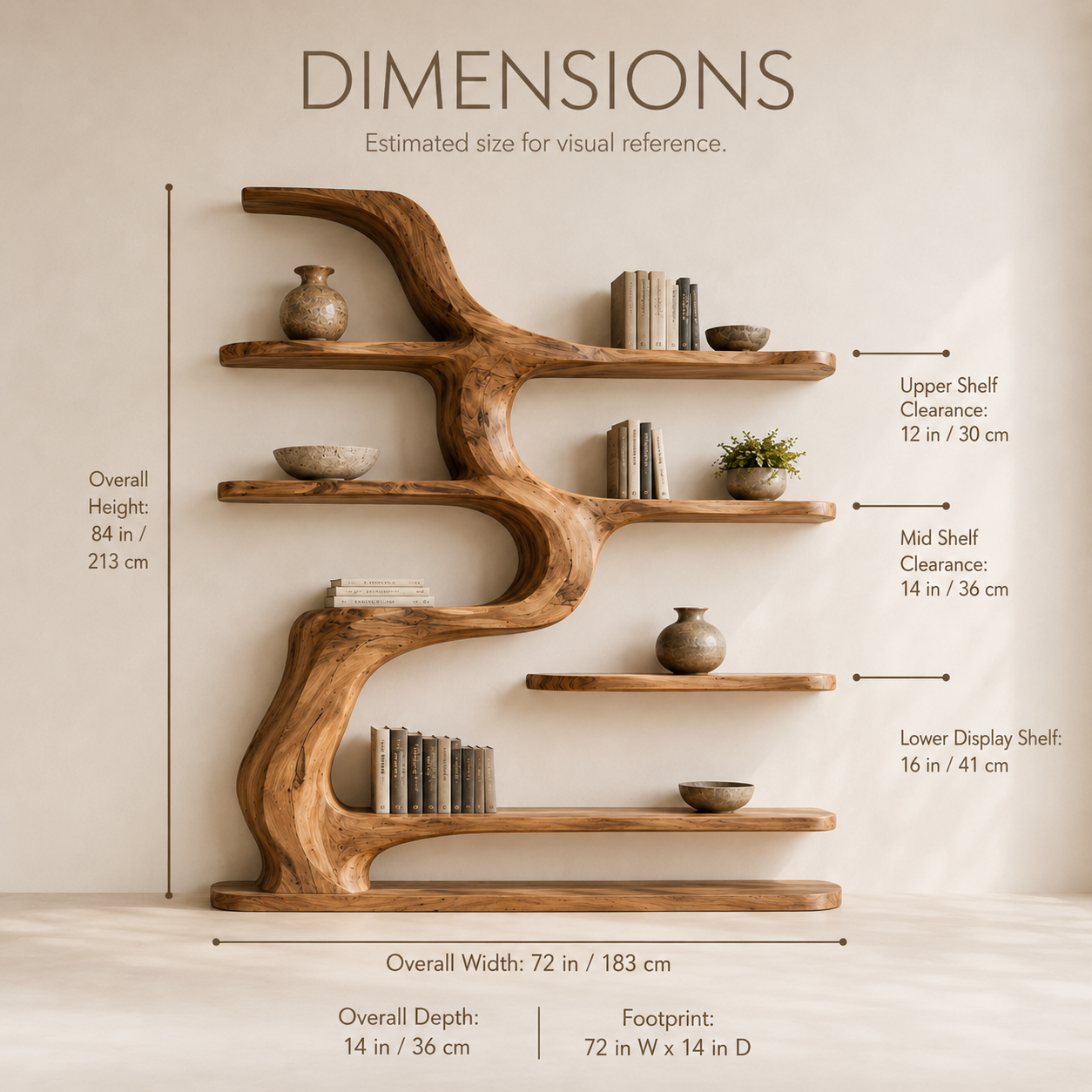 Brielle Sculpted Display Shelf - product image 08