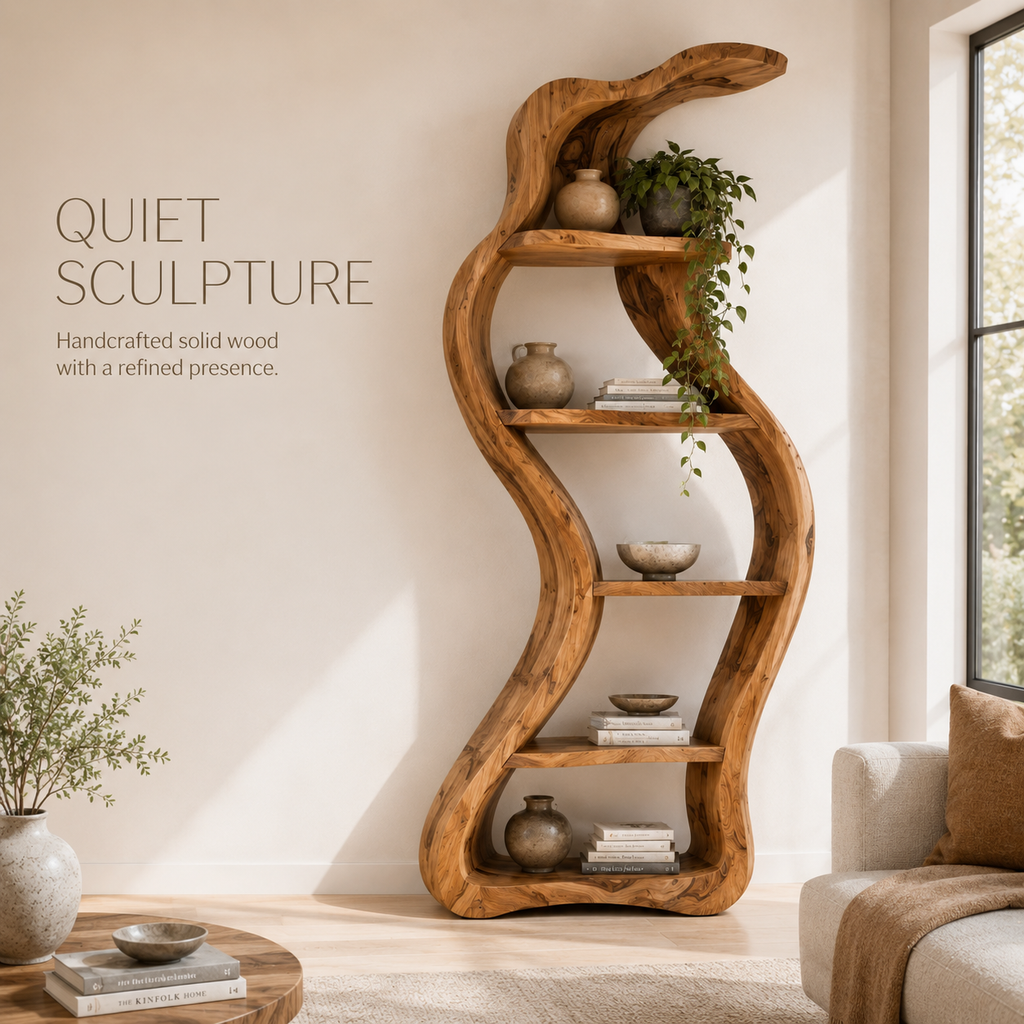 Orin Organic Modern Bookshelf - product image 02