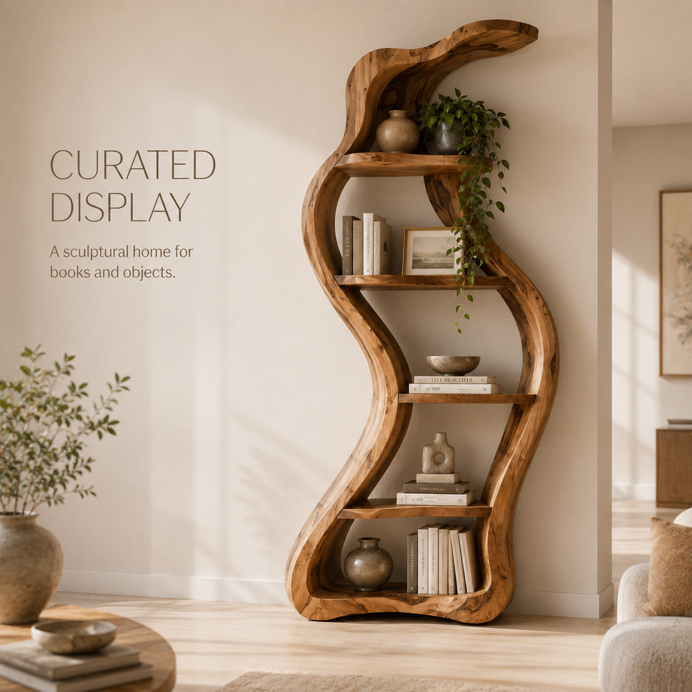 Orin Organic Modern Bookshelf - product image 07