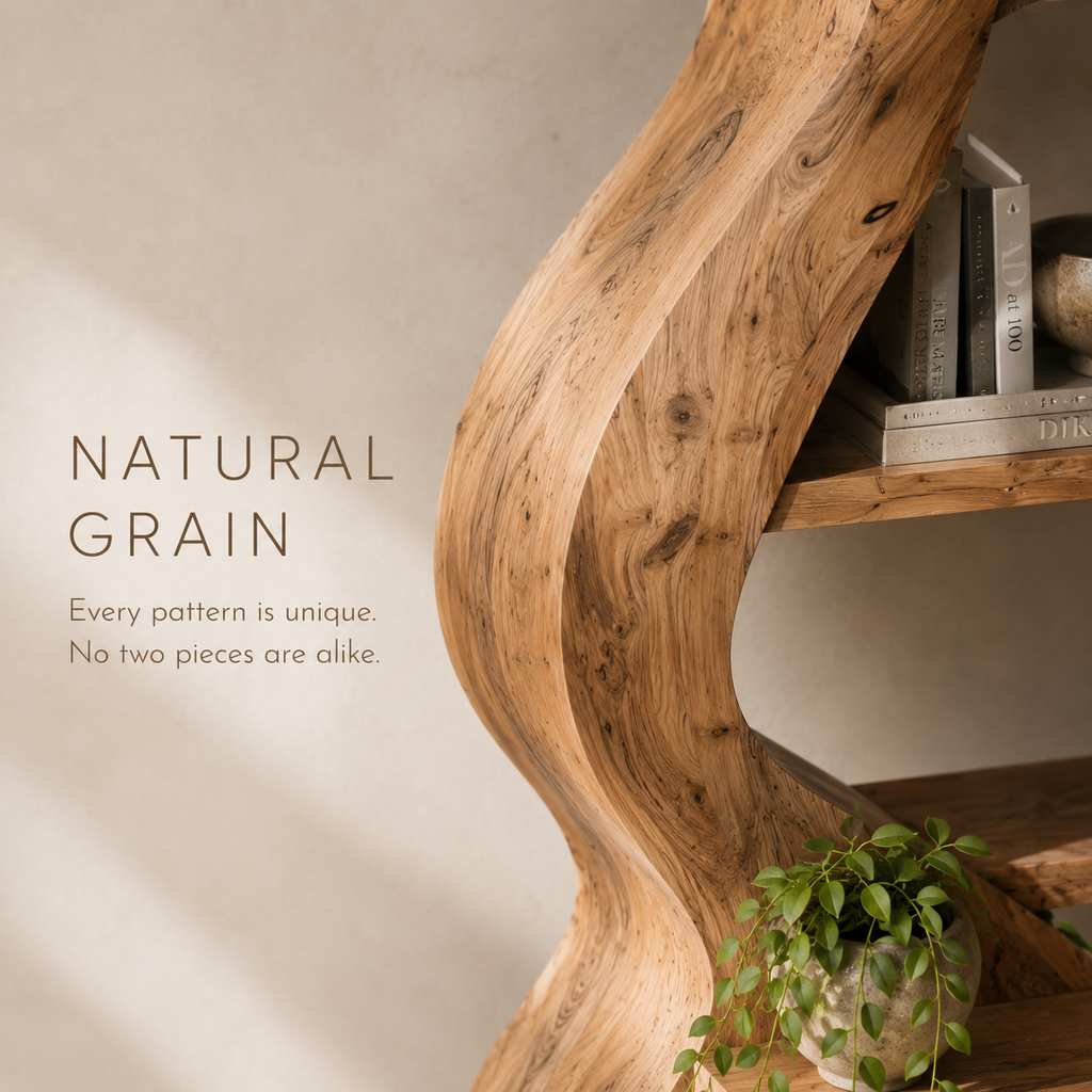 Selene Rounded Library Bookshelf - product image 05