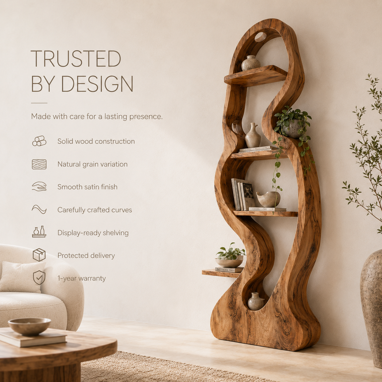 Talia Soft Edge Display Bookshelf - product image 09
