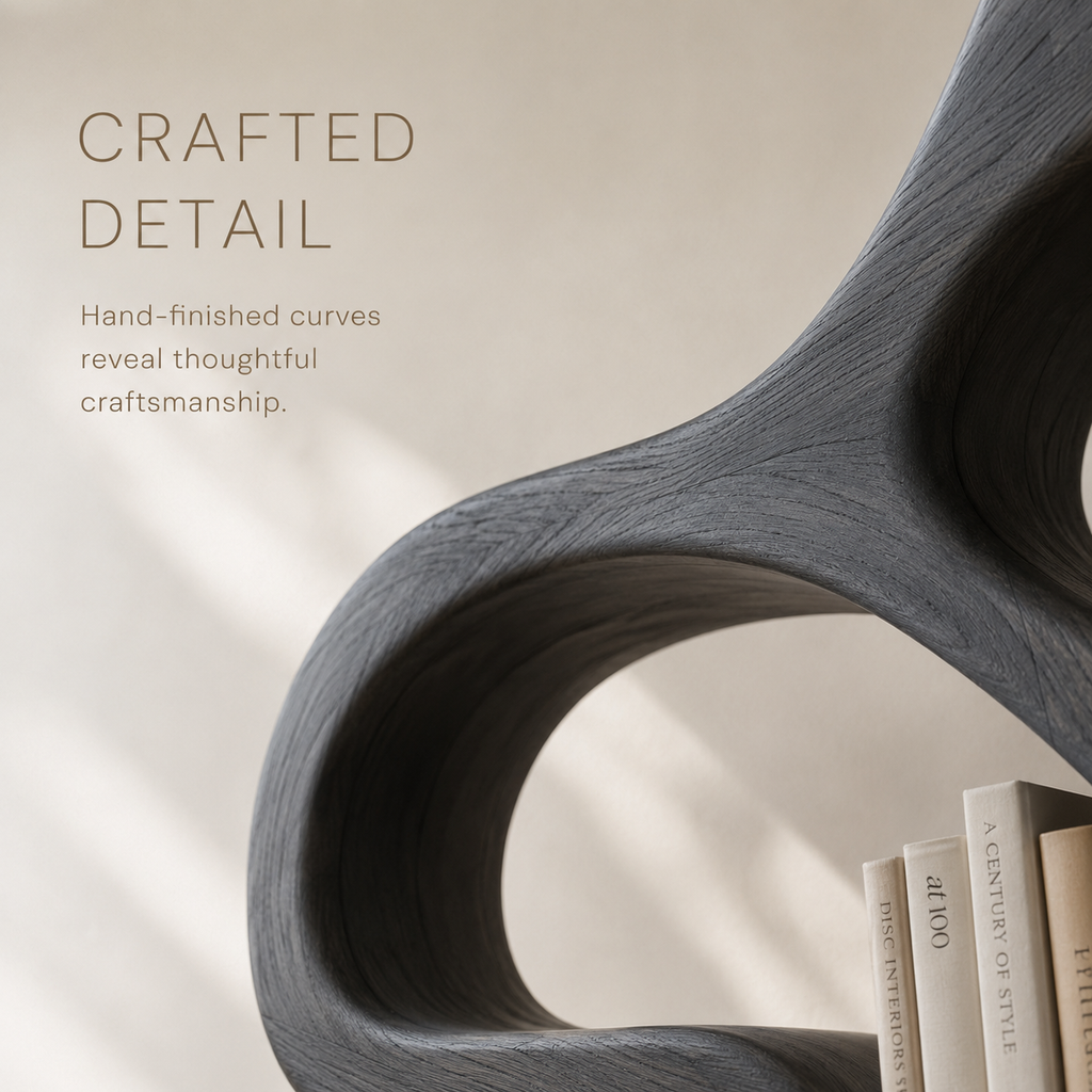 Vale Sculptural Bookshelf - product image 06