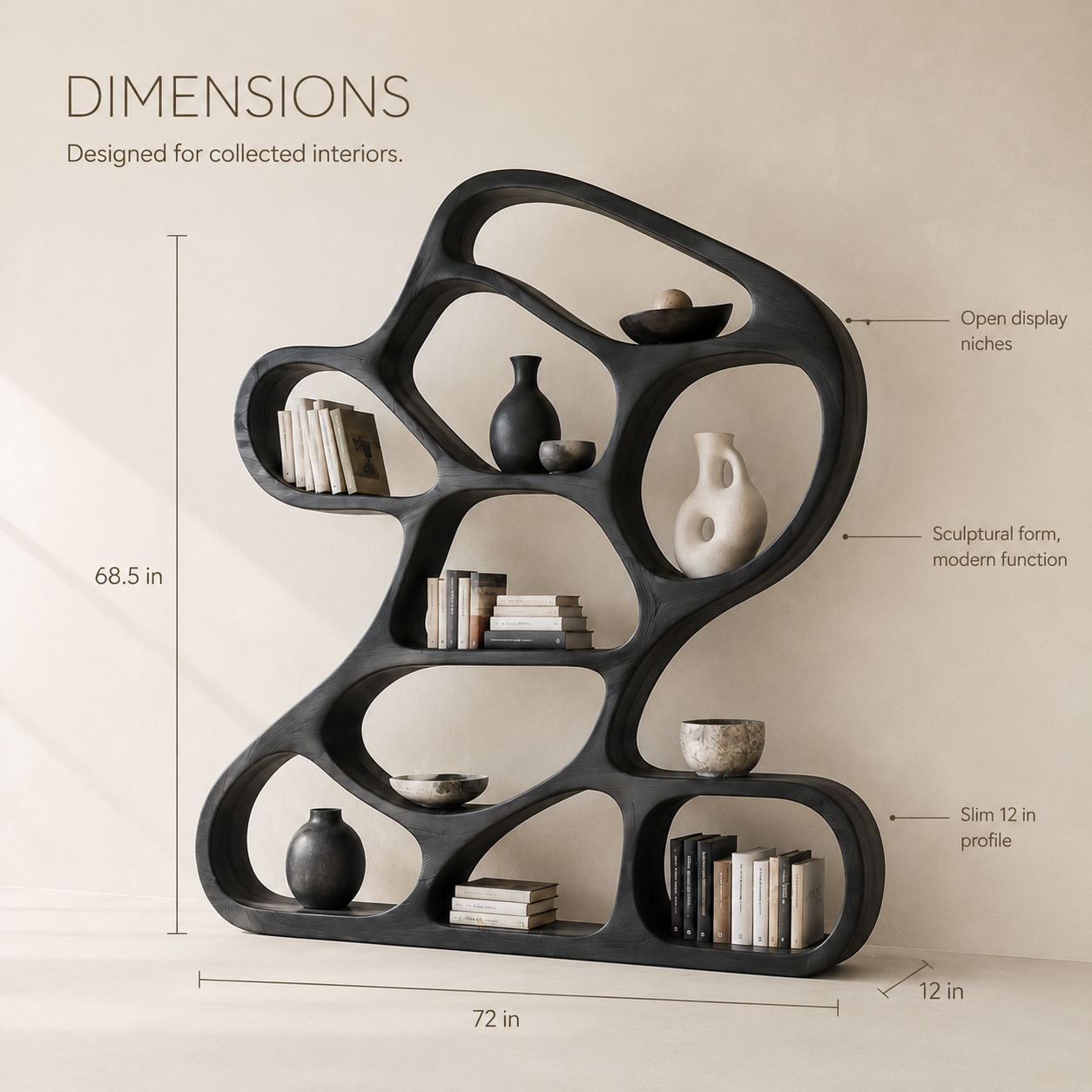Isla Gallery Rail Bookshelf - product image 08