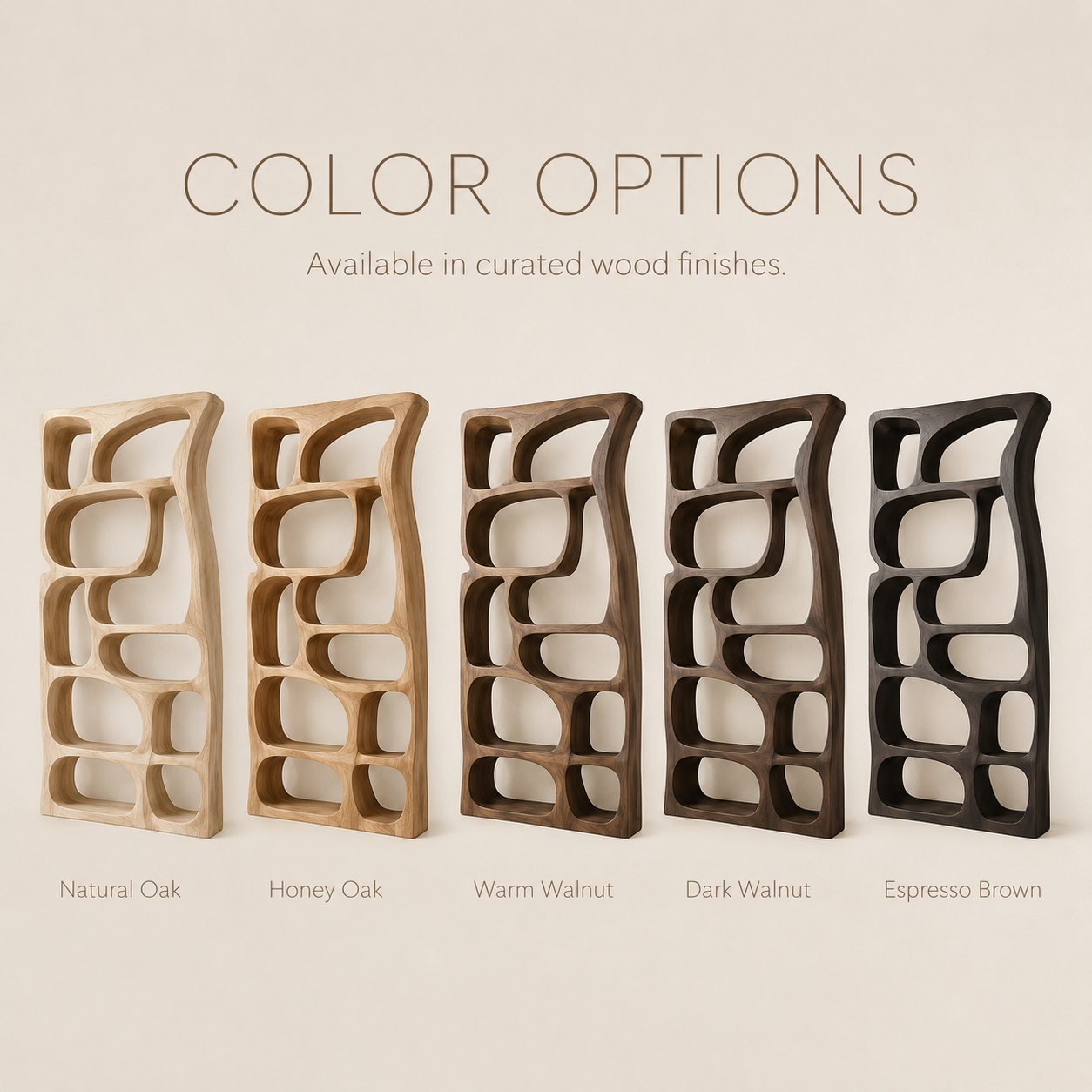 Celine Warm Modern Bookshelf - product image 11