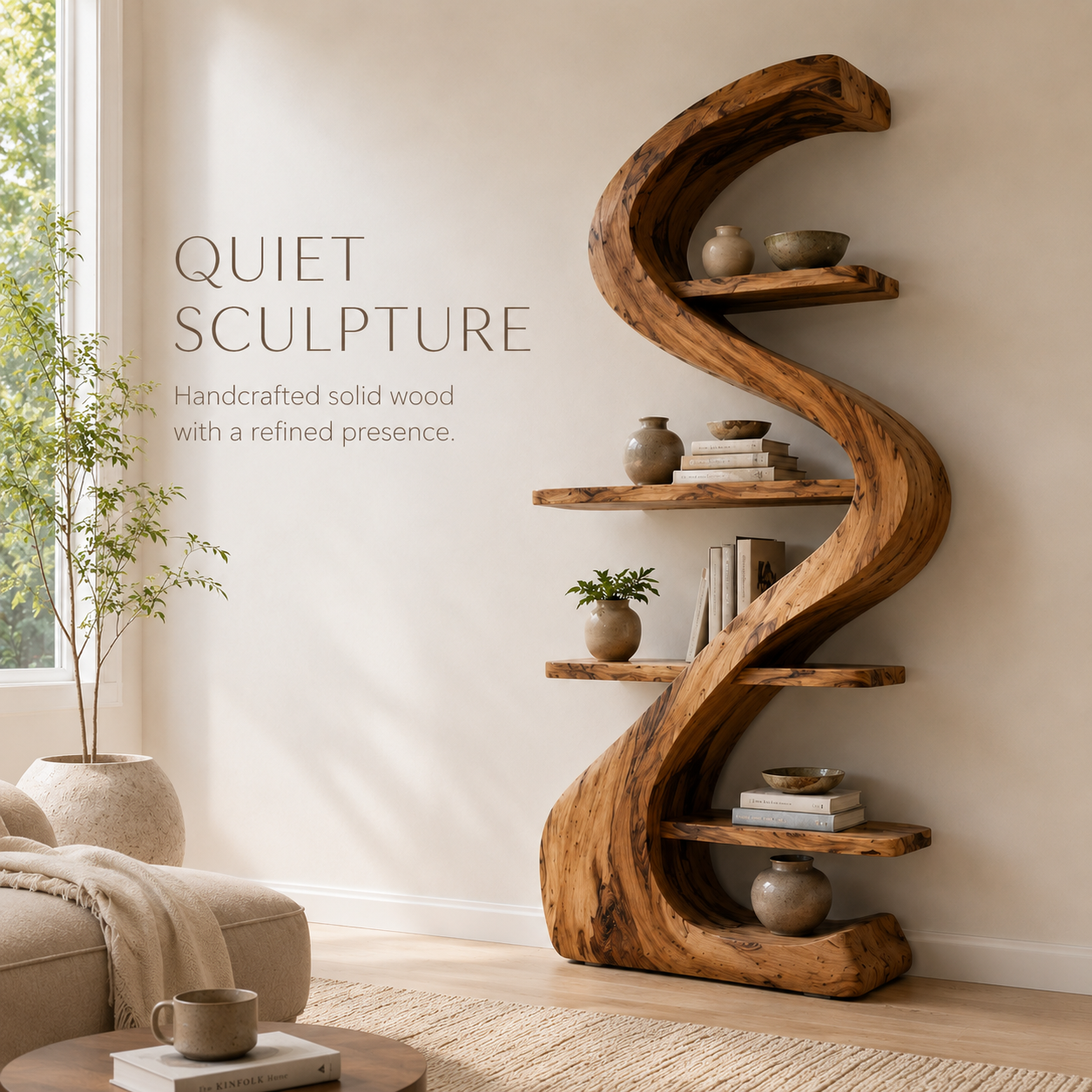 Nola Soft Arch Bookshelf - product image 02