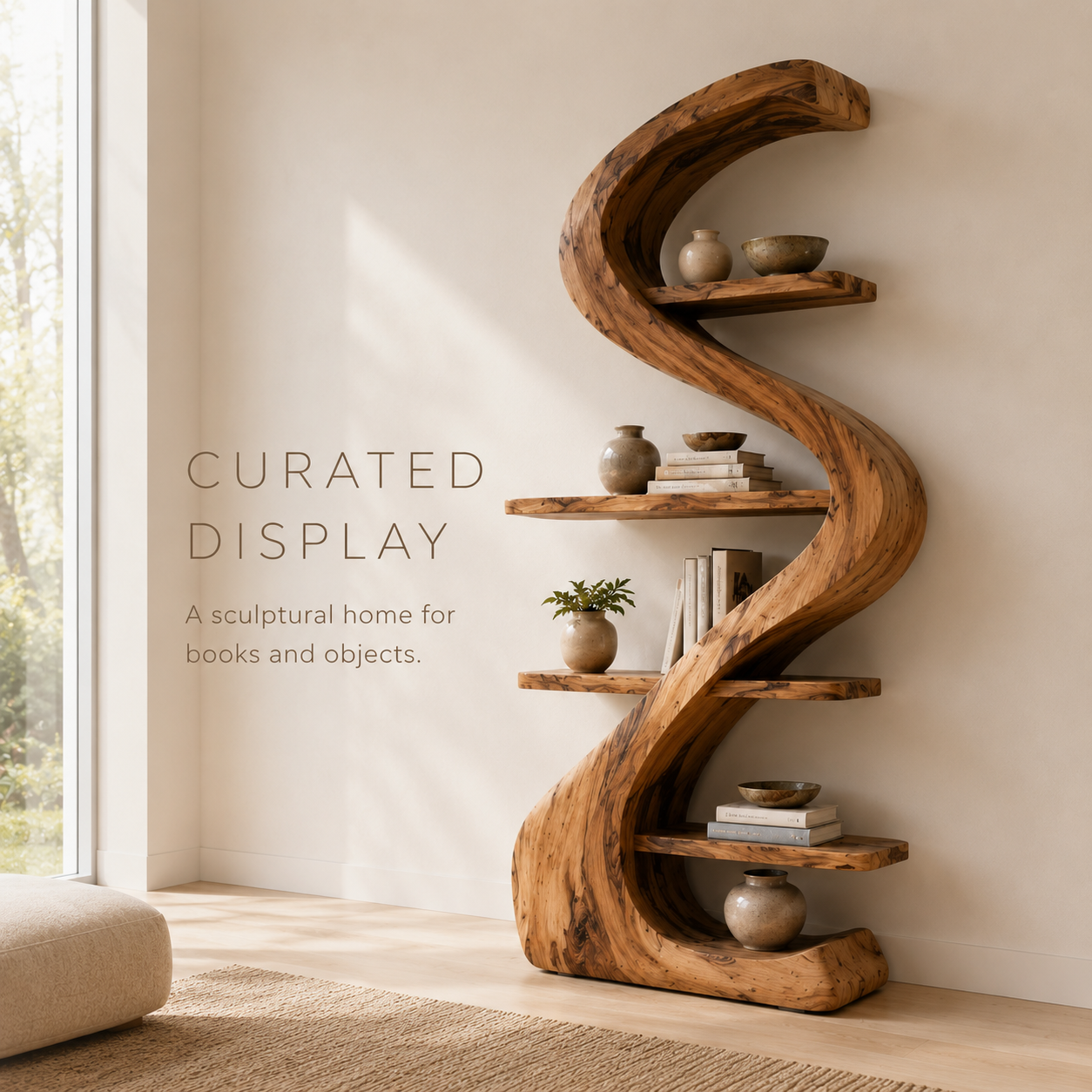 Nola Soft Arch Bookshelf - product image 03