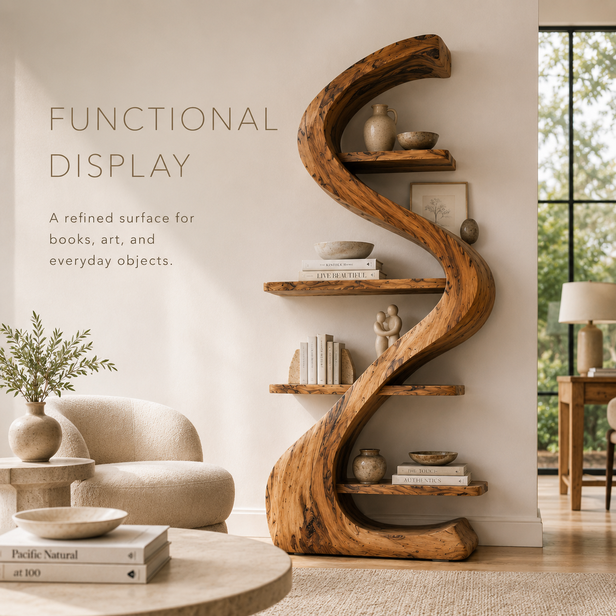 Nola Soft Arch Bookshelf - product image 07