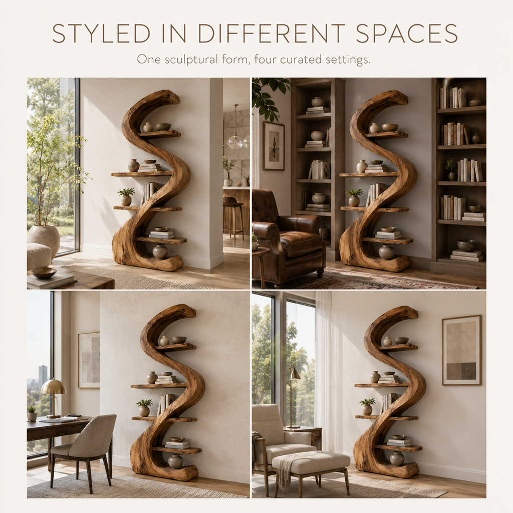 Nola Soft Arch Bookshelf - product image 10