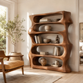 Veyra Soft Curve Bookshelf - main view