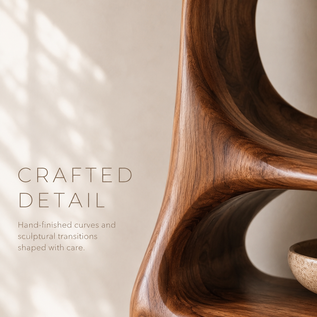 Nolan Arc Wood Bookshelf - product image 06