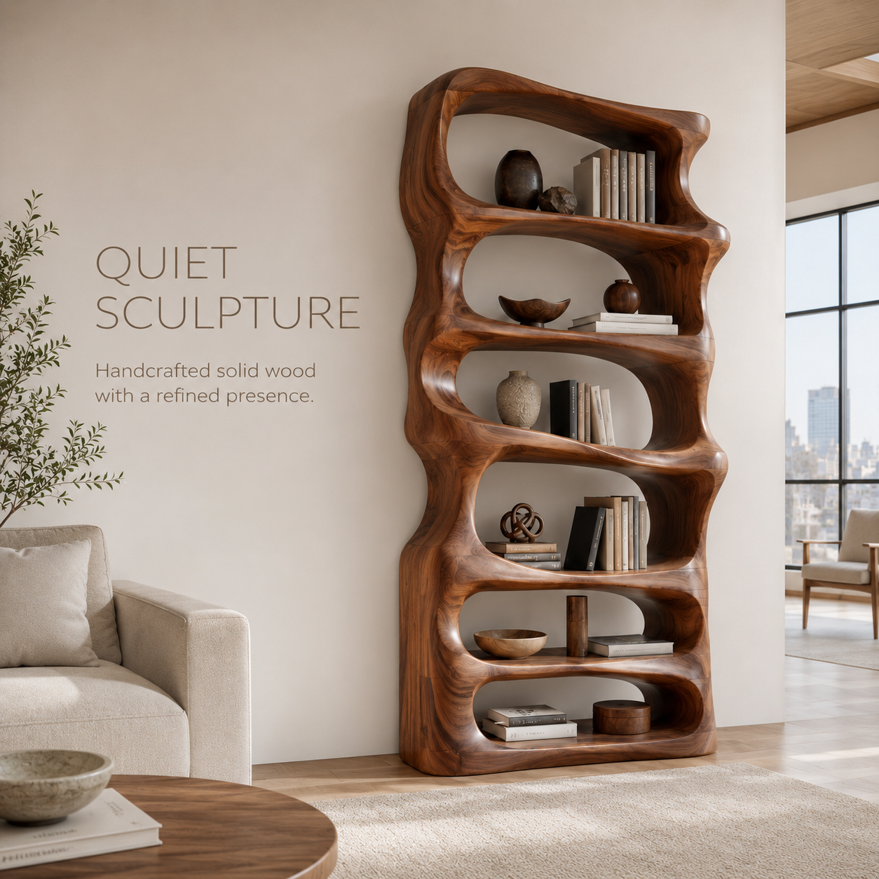 Brielle Sculpted Display Shelf - product image 02