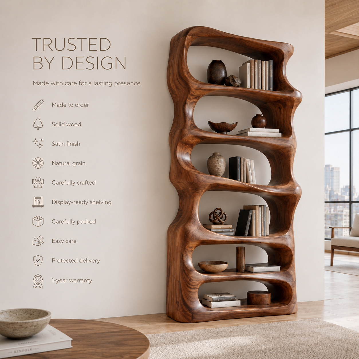Brielle Sculpted Display Shelf - product image 09