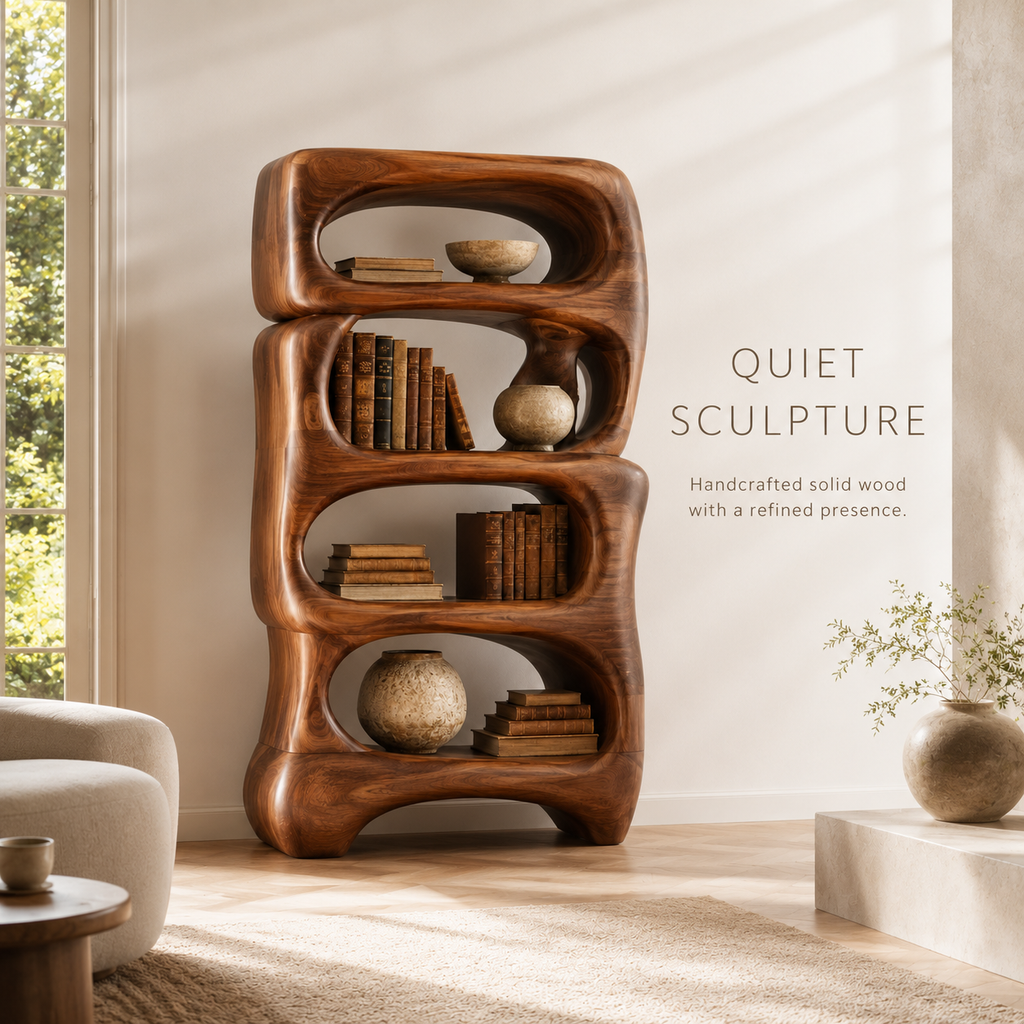 Orin Organic Modern Bookshelf - product image 02