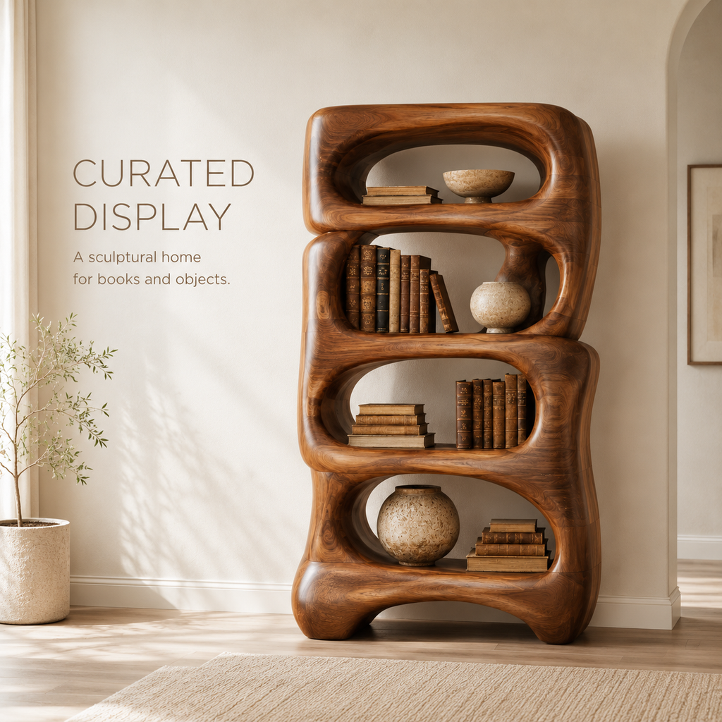 Orin Organic Modern Bookshelf - product image 03