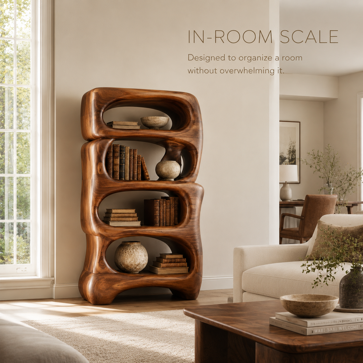 Orin Organic Modern Bookshelf - product image 04