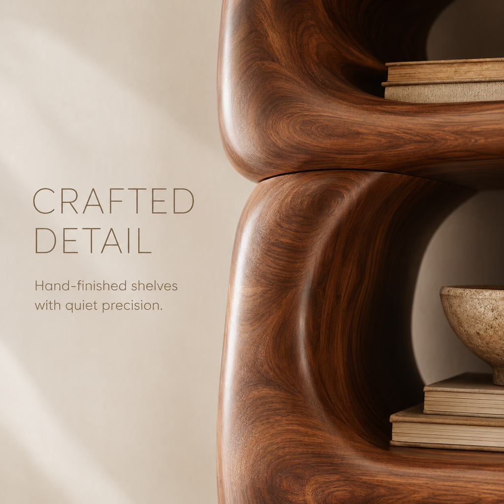 Orin Organic Modern Bookshelf - product image 06