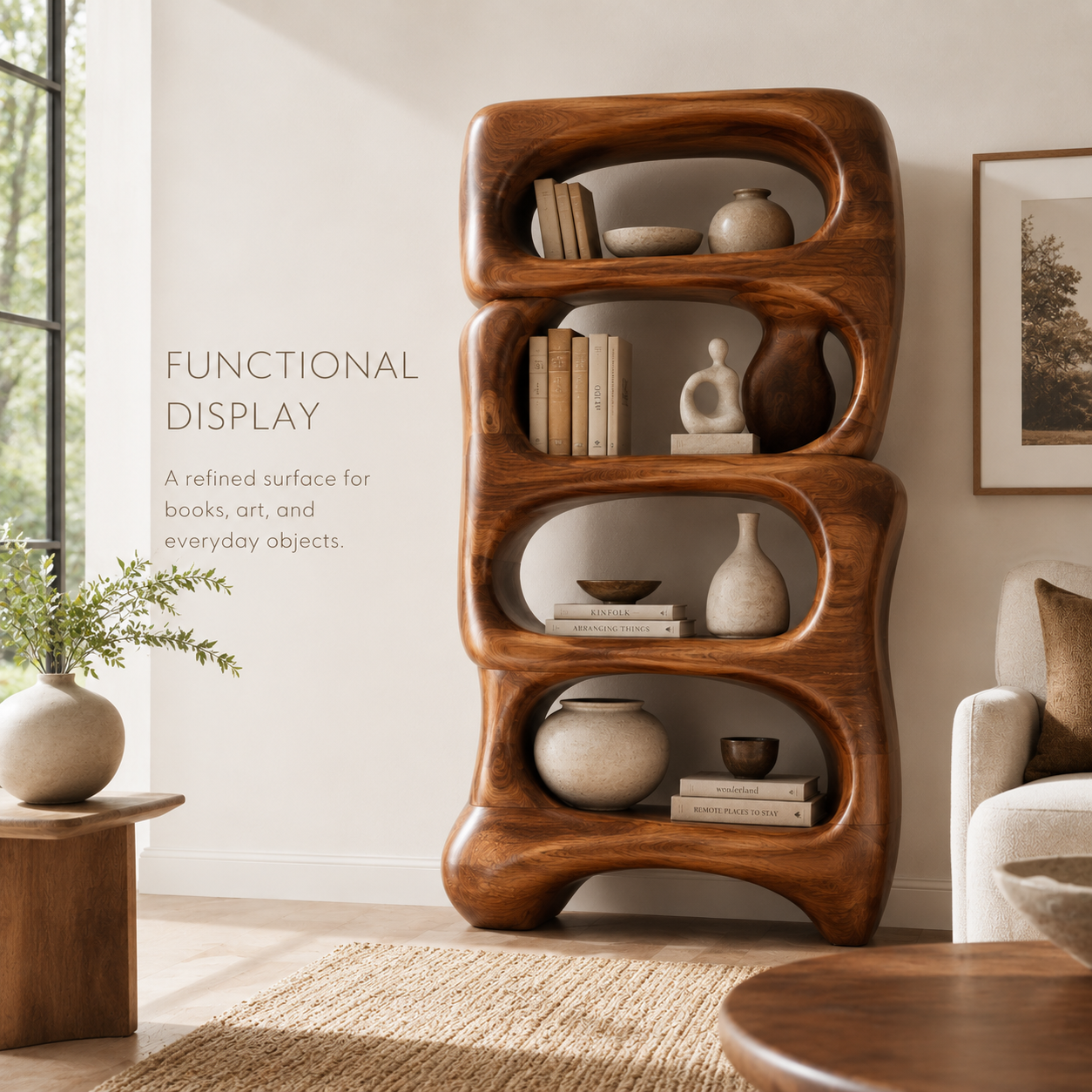 Orin Organic Modern Bookshelf - product image 07
