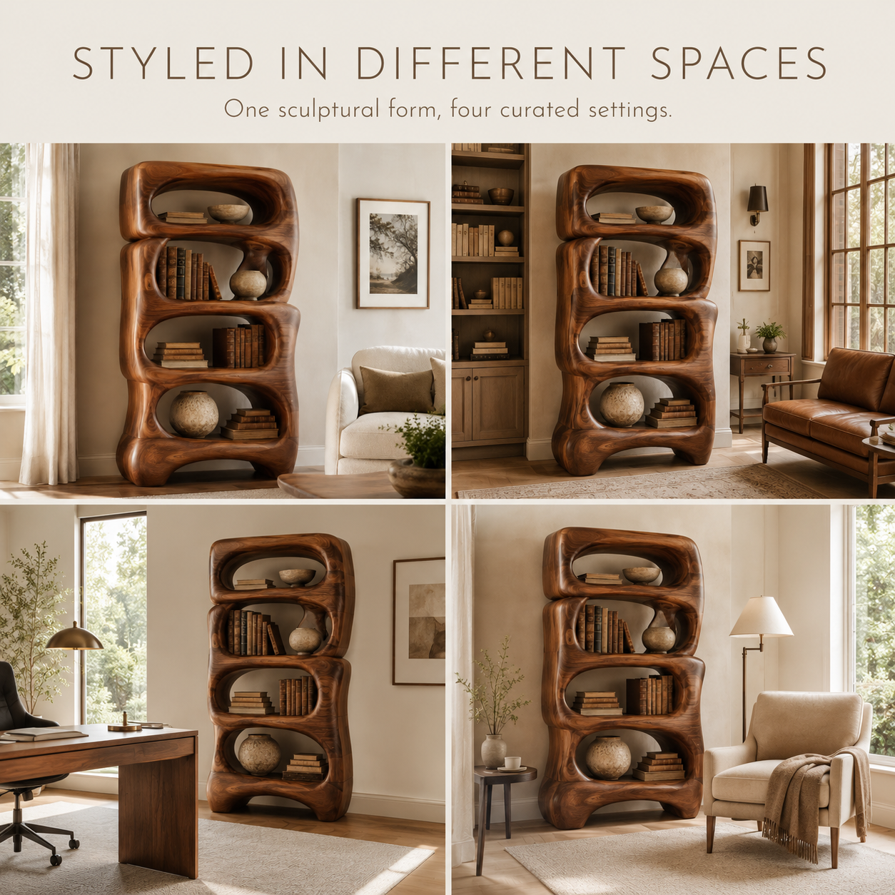 Orin Organic Modern Bookshelf - product image 10