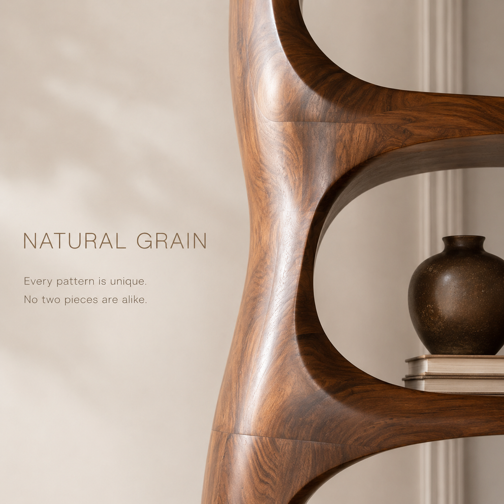 Selene Rounded Library Bookshelf - product image 05