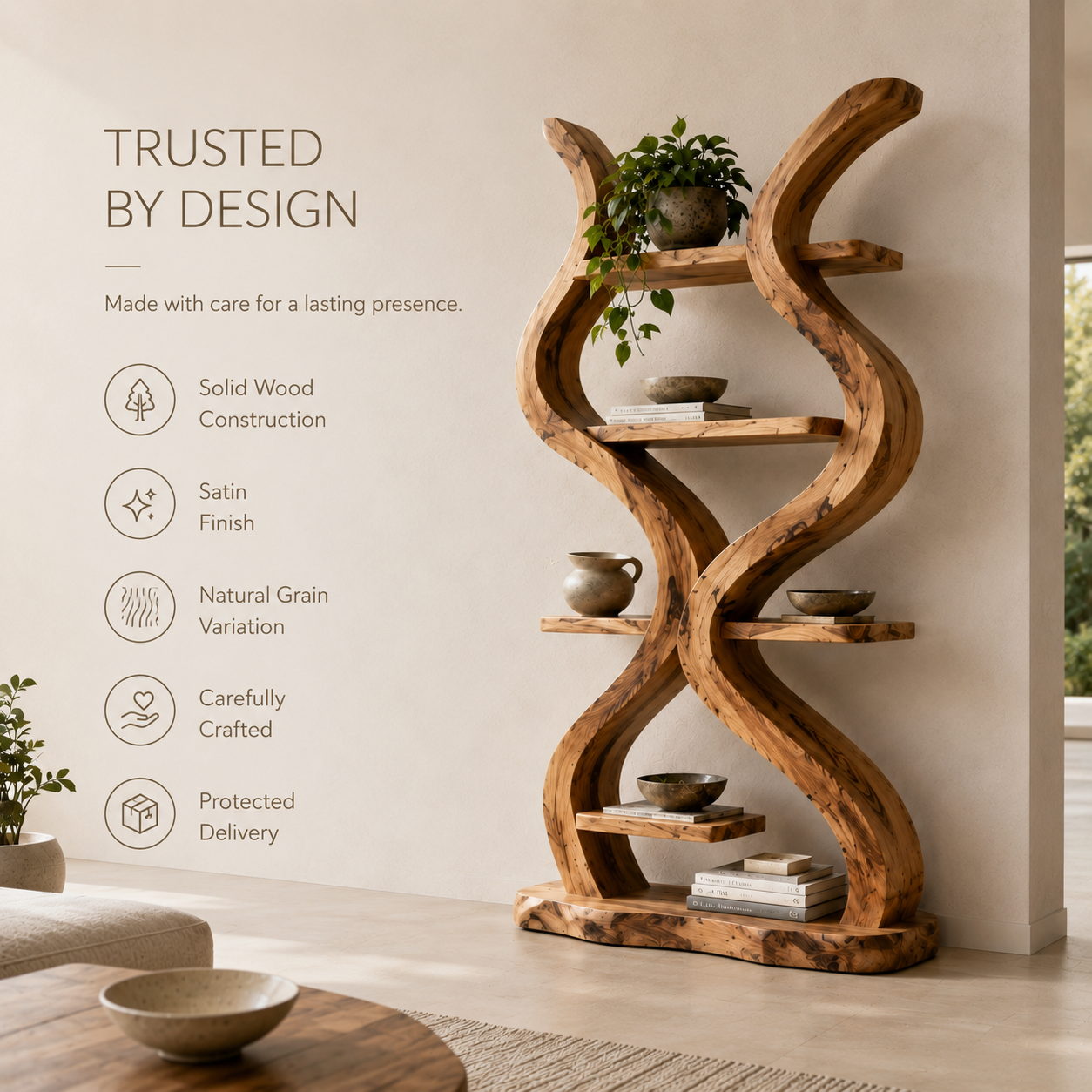 Talia Soft Edge Display Bookshelf - product image 09