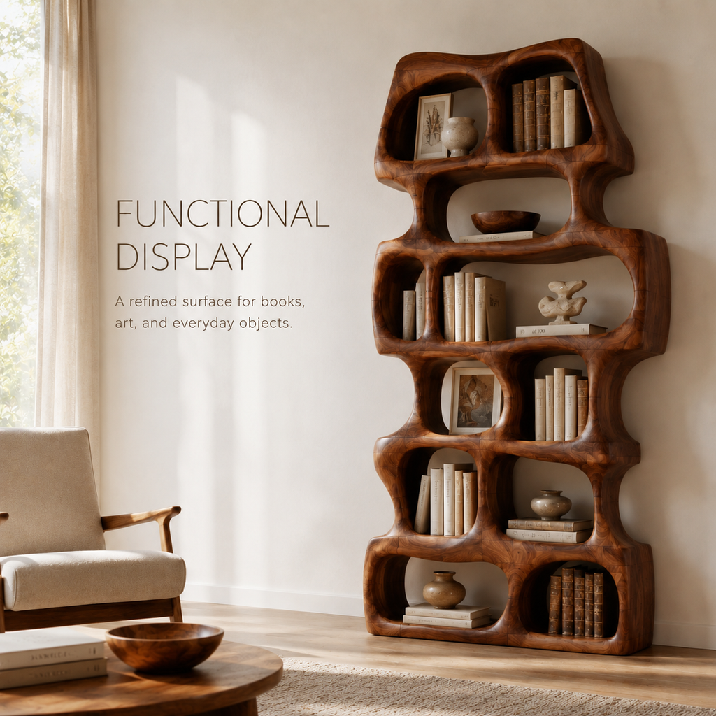 Koa Organic Display Bookshelf - product image 07