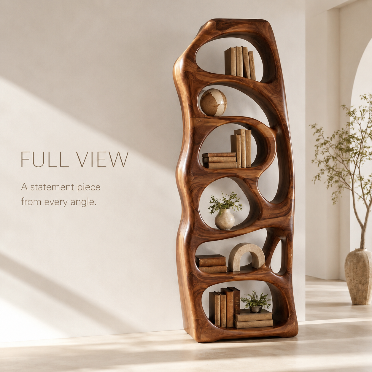 Nola Soft Arch Bookshelf - product image 03