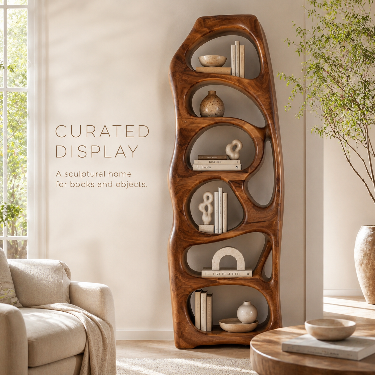 Nola Soft Arch Bookshelf - product image 07