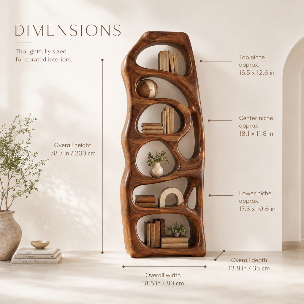Nola Soft Arch Bookshelf - product image 08