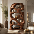 Aurelle Sculptural Bookshelf - main view