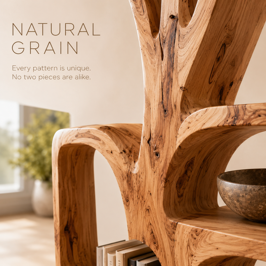 Caldera Organic Wood Bookshelf - product image 05