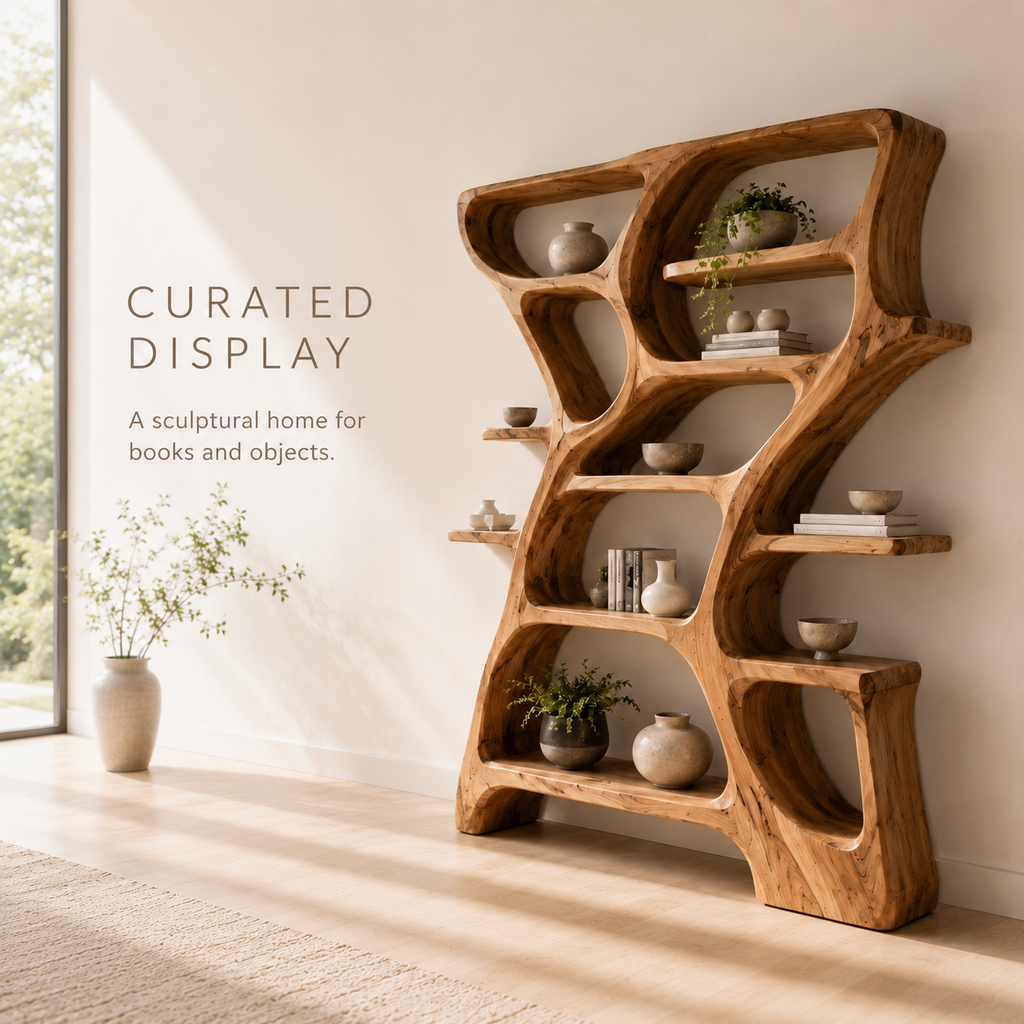 Soren Rounded Bookcase - product image 03