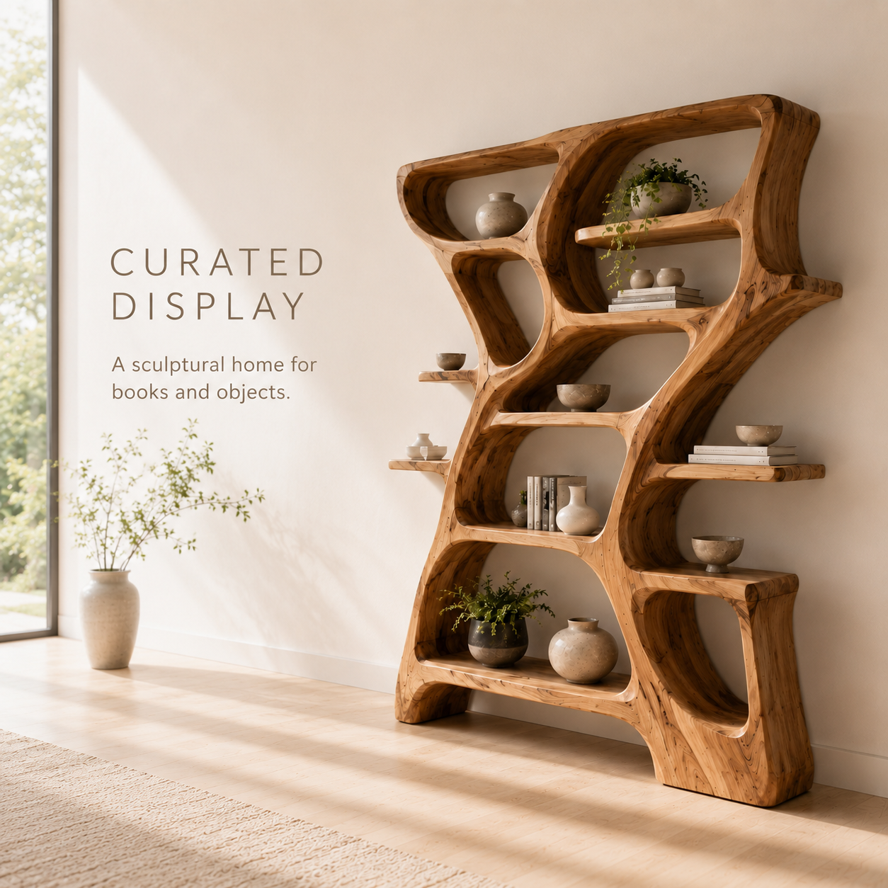 Soren Rounded Bookcase - product image 03