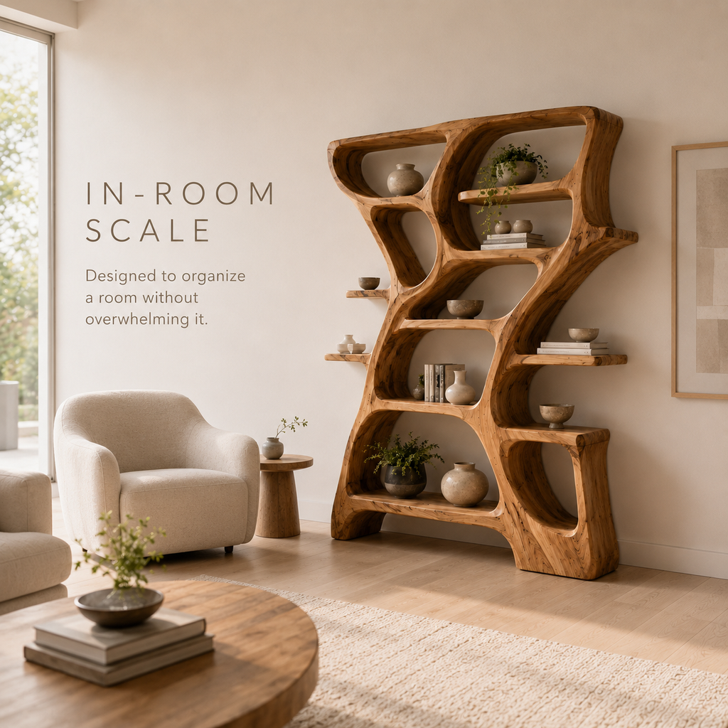 Soren Rounded Bookcase - product image 04