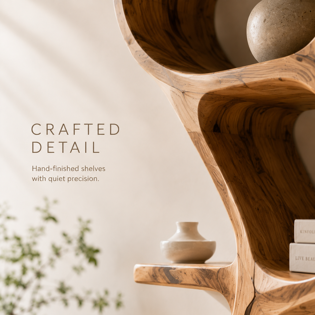 Soren Rounded Bookcase - product image 06