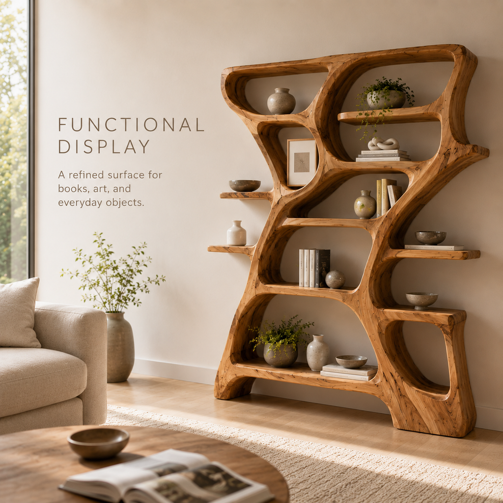 Soren Rounded Bookcase - product image 07