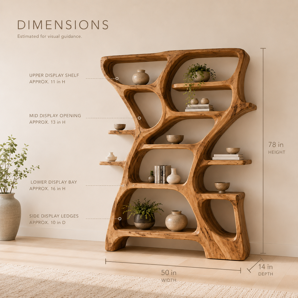 Soren Rounded Bookcase - product image 08