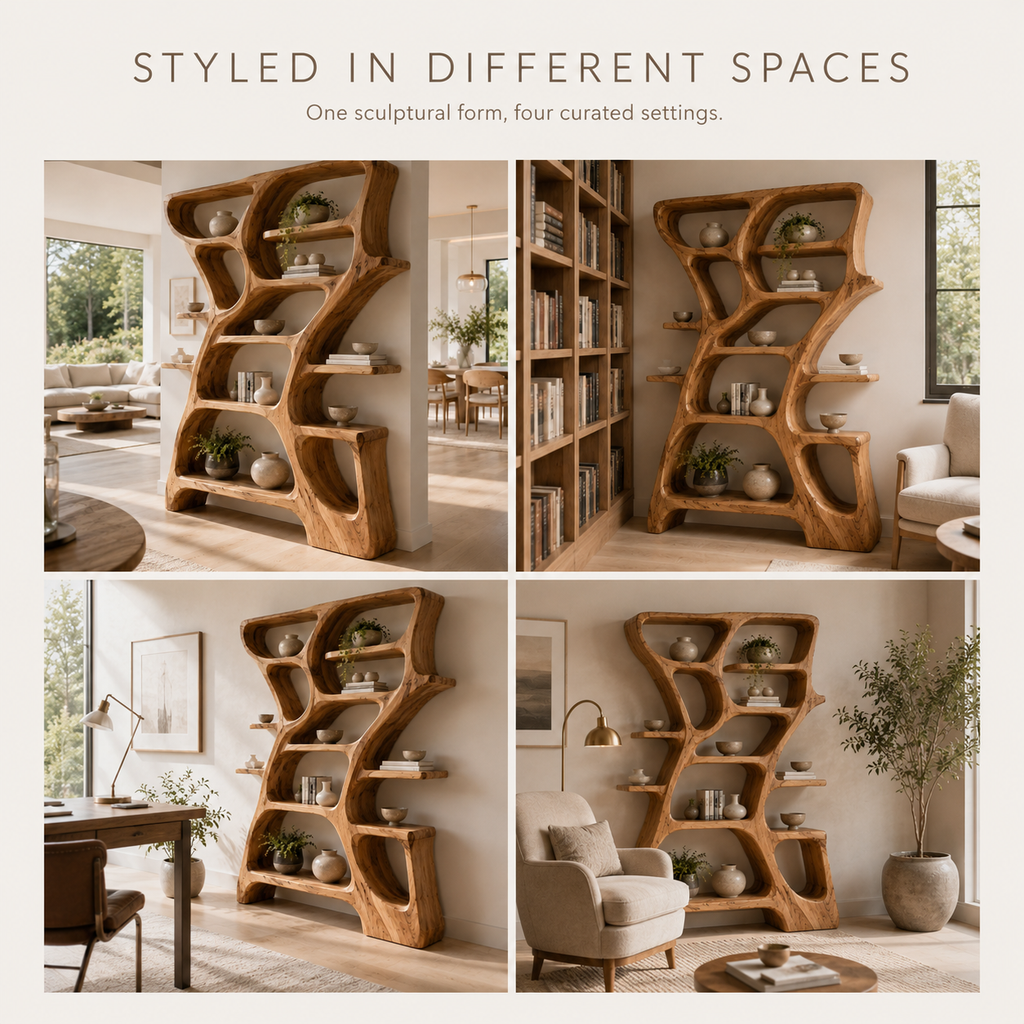 Soren Rounded Bookcase - product image 10