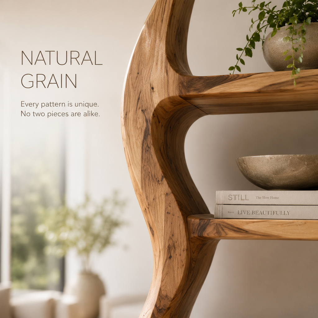 Nolan Arc Wood Bookshelf - product image 05