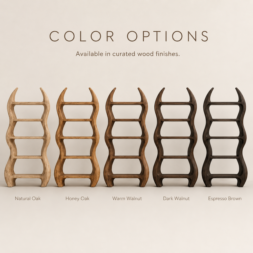 Nolan Arc Wood Bookshelf - product image 11