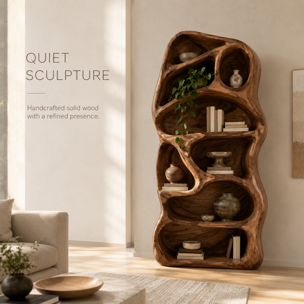 Rowan Hollow Form Bookshelf - product image 02