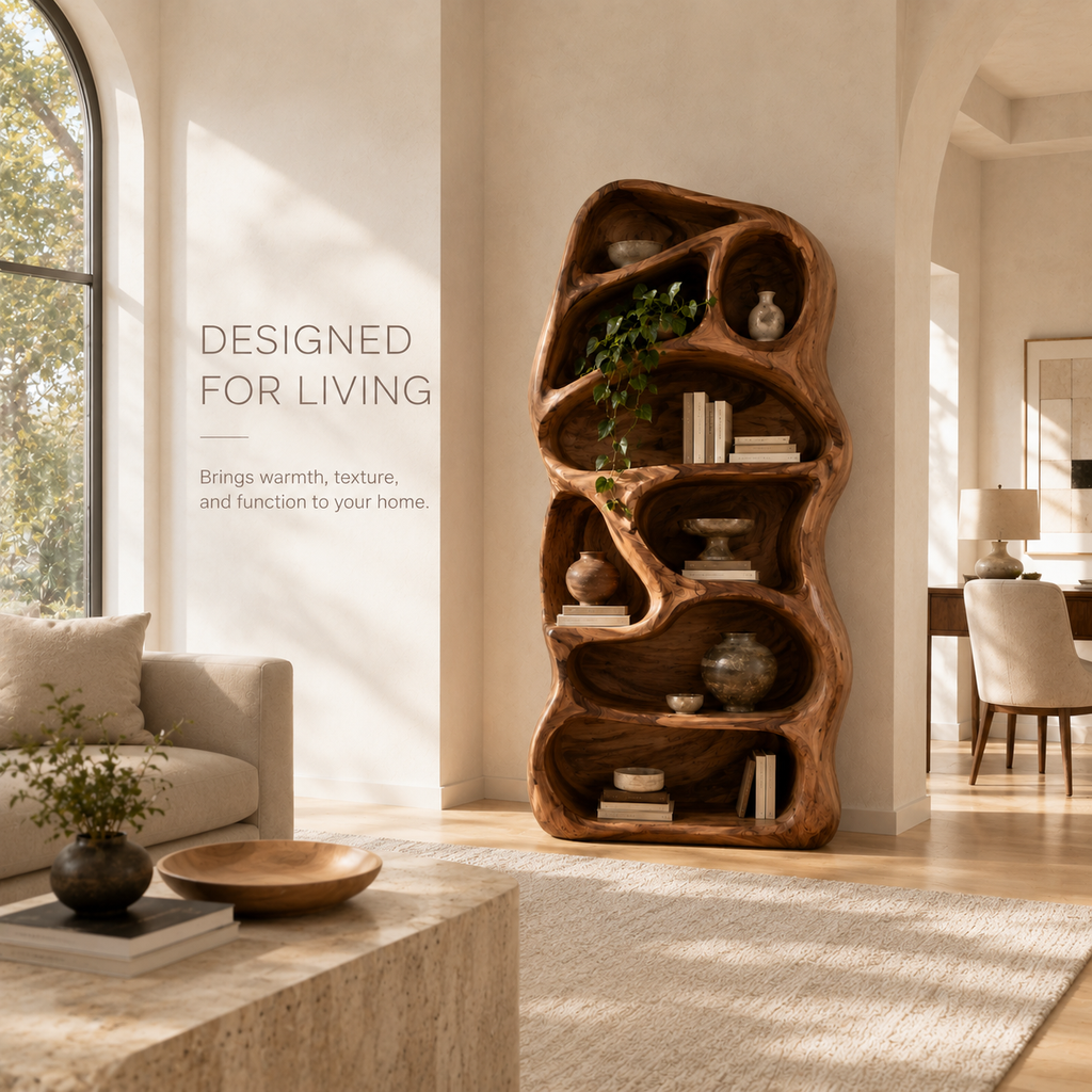 Rowan Hollow Form Bookshelf - product image 04