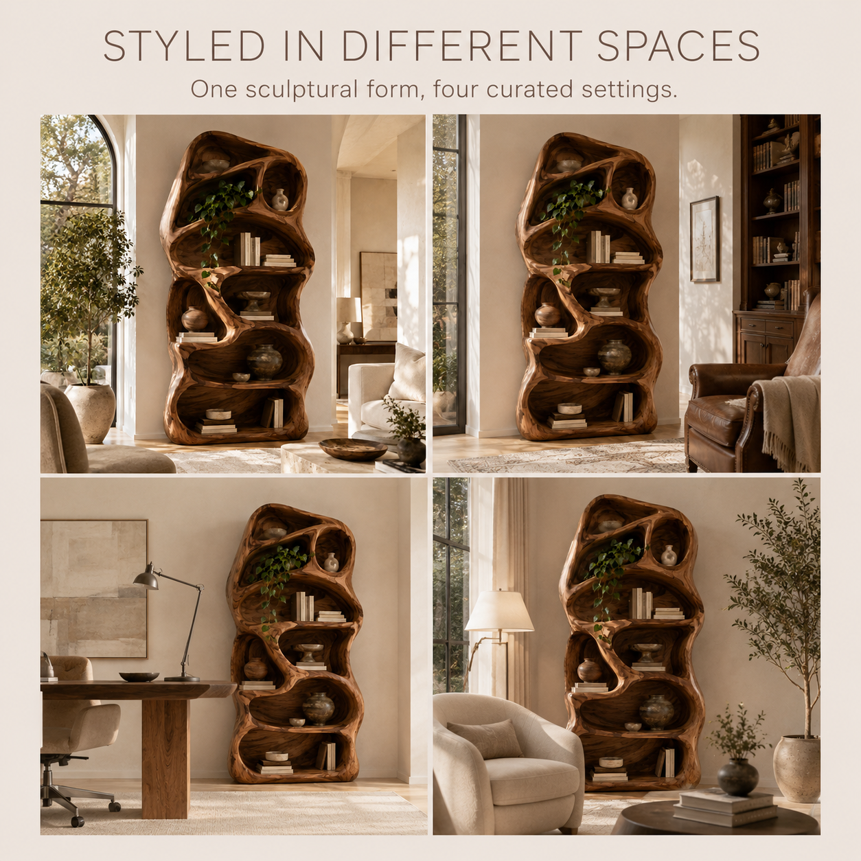 Rowan Hollow Form Bookshelf - product image 10