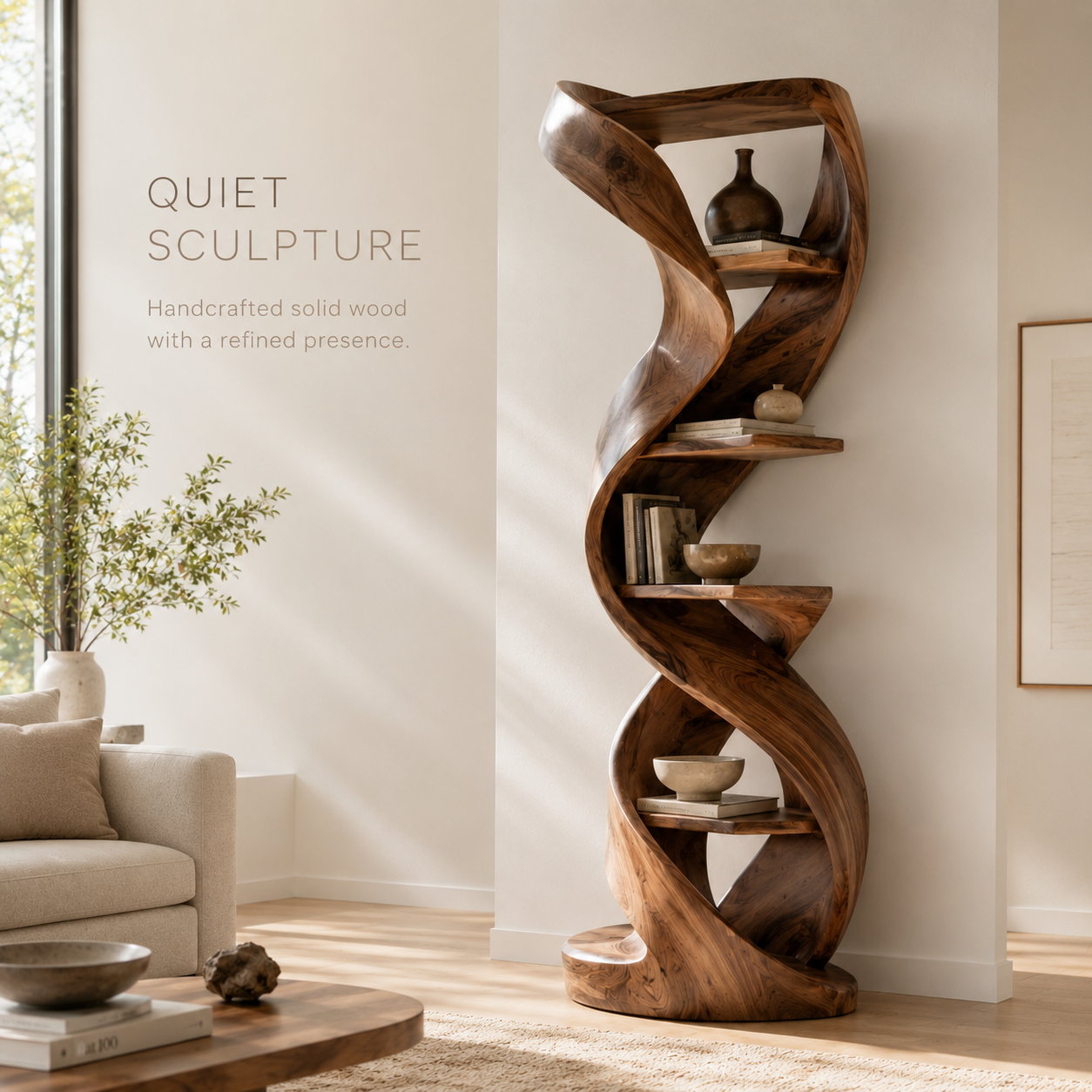 Brielle Sculpted Display Shelf - product image 02